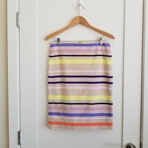 LORD & TAYLOR striped skirt